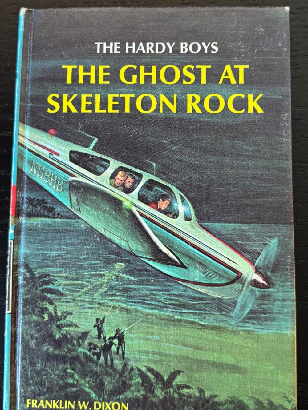 Vintage Hardy Boys #37 GHOST AT SKELETON ROCK Classic Mystery Youth Fiction 1966